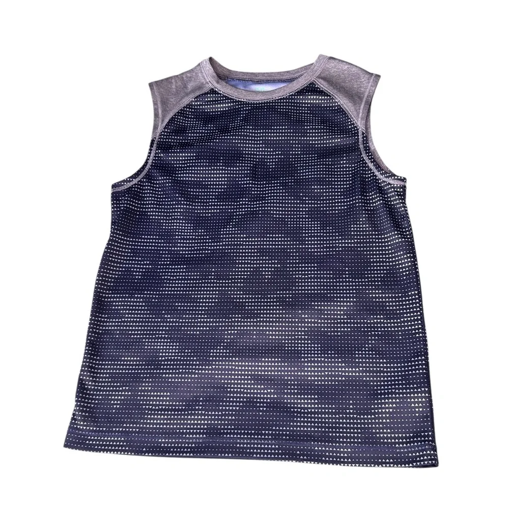 Oshkosh Navy Camo Activewear Tank Top Size 8